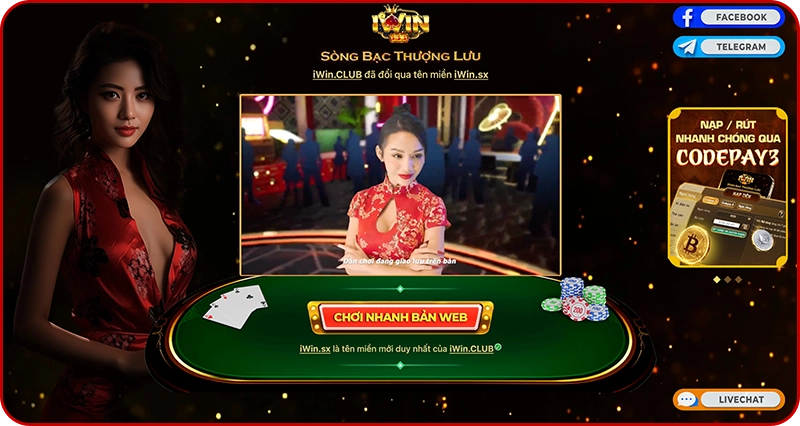 iwin club sòng bài macao đỉnh cao